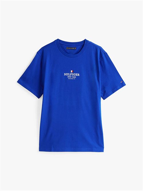 t-shirt man blue TOMMY HILFIGER | MW0MW38980D03